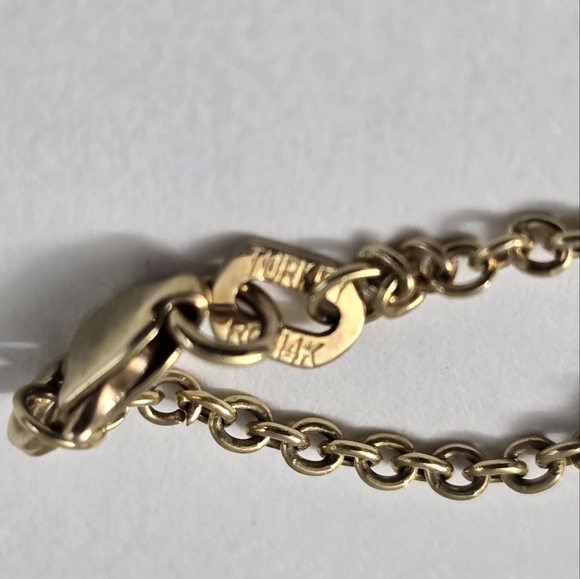 14K Gold Amethyst Solitaire Necklace – A Whisper of Elegance - Picture 9 of 10